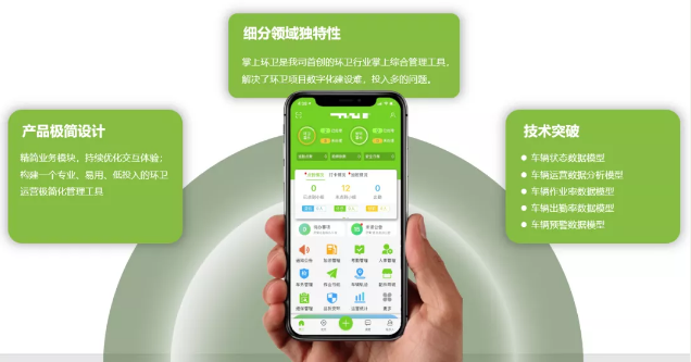 易倍emc环境“掌上环卫APP”入选国家工信部“移动物联网应用优秀案例”